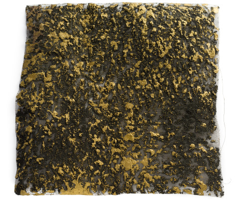 Kirtika Kain night, 2019; m-seal, copper paint, wire mesh; 57 x 57 cm; enquire