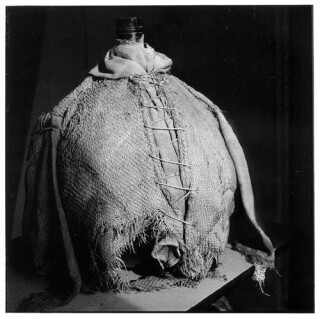 Bill Culbert Bonbonne - Sacking, string stiched, 2002; Edition of 25; enquire