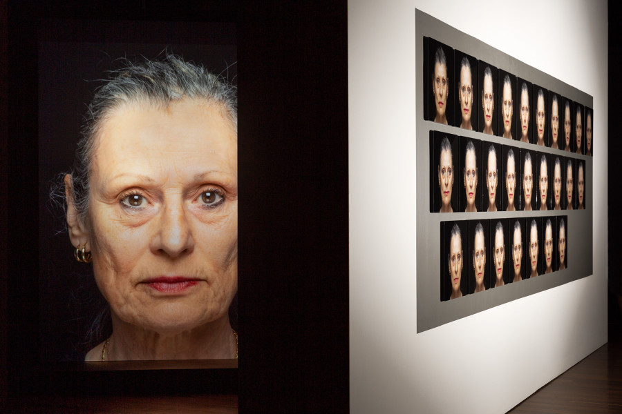 Installation view, Julie Rrap, Write Me, 2021, Adelaide Biennial of Australian Art 2022: Free/State