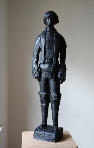 Linda Marrinon Defeated Serf, 2010; bronze; 83 x 23 x 19 cm; Edition of 3 + AP 2; enquire