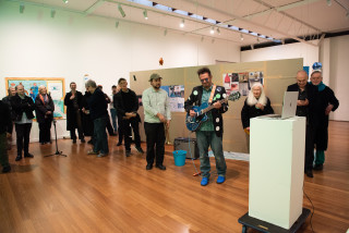 A Constructed World Sending Transmission: From Cabine Téléphonique, Bordeaux, 2026; performance; with Jules Bernagaud, Michele Robecchi and David Suyasa; enquire
