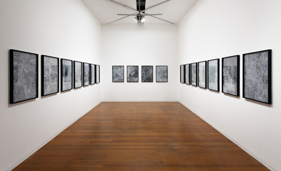 Exhibition view, Nyapanyapa Yunupingu, Ganyu, Roslyn Oxley9 Gallery (31 January – 16 February 2019)