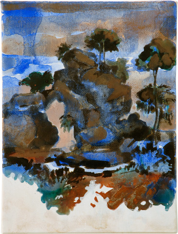 Mandy Martin Salvadoresque 11, 2006; mixed media, pigment and acrylic on paper; 40 x 30 cm; enquire