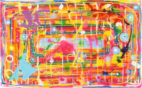 Angela Brennan In Delicitio Flagrante, 2001; Oil on linen; 190 x 118 cm; enquire