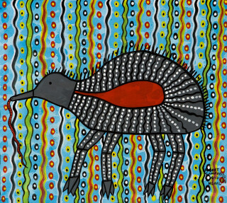 Robert Campbell Jnr Untitled 16.12.88, 1988; acrylic on canvas; 51.5 x 57 cm; enquire