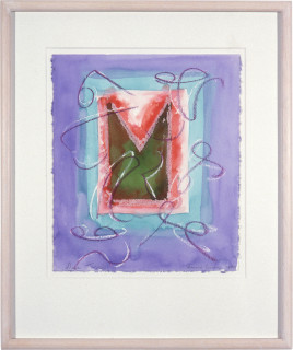 Denise Green Due Torre, 1989; watercolour; 28.5 x 22.5 cm; enquire