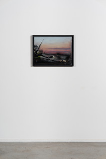 installation view; Louise Hearman Untitled #1560, 2025; oil on masonite; 45 x 61 cm; enquire