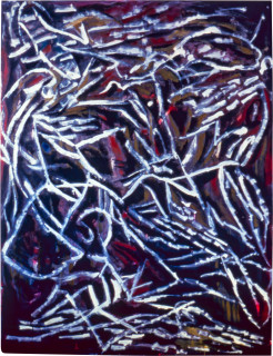 Marion Borgelt Athenian Netherworld, 1984; oil on canvas; 152 x 198 cm; enquire