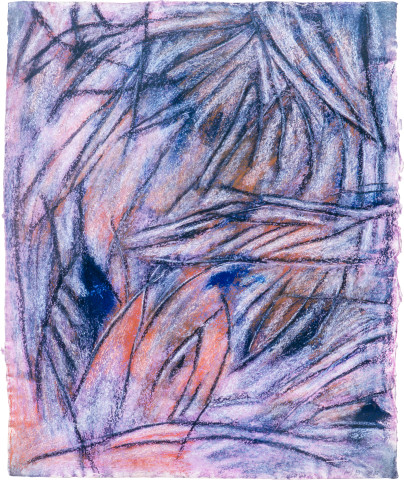 Marion Borgelt Unseen, Unheard, Untouched XXVII, 1986; from the series Unseen, Unheard, Untouched; pastel on Bemboka hand-made paper; 73 x 63 cm; enquire
