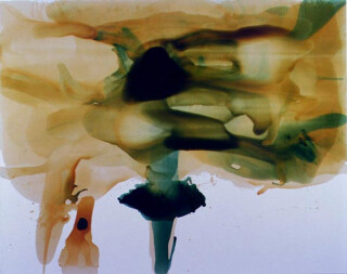 Dale Frank View from 11 minutes South of Tiaro past Gympie, 2003; varnish on acrylic on canvas; 200 x 260 cm; Enquire
