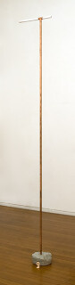 Mikala Dwyer 9, 2009; copper, paper, concrete; 251 x 22 x 22 cm; enquire