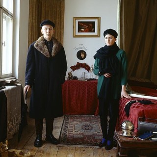 Anne Zahalka Marriage of Convenience (Graham  Budgett and Jane Mulfinger/ artists), 1987; Ilfochrome print; 80 x 80 cm; Edition of 10; enquire