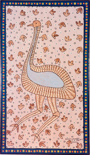 Robert Campbell Jnr Untitled 15.5.90, 1990; acrylic on canvas; 102.5 x 60 cm; enquire