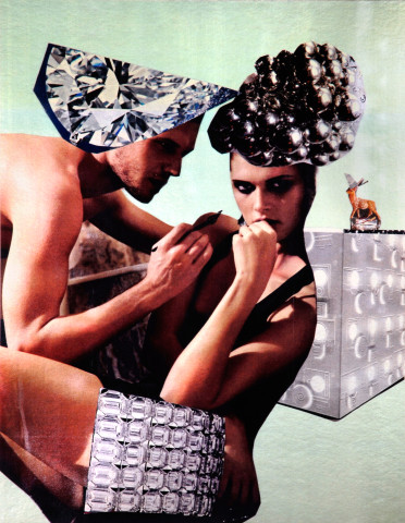 Jacqueline Fraser "That notorious art money launderer adores Carsten Holler.", 2007; 100 x 100 cm (framed); enquire