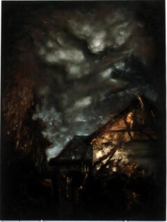 Louise Hearman Untitled #448, 1996; oil on masonite; 92 x 69 cm; enquire