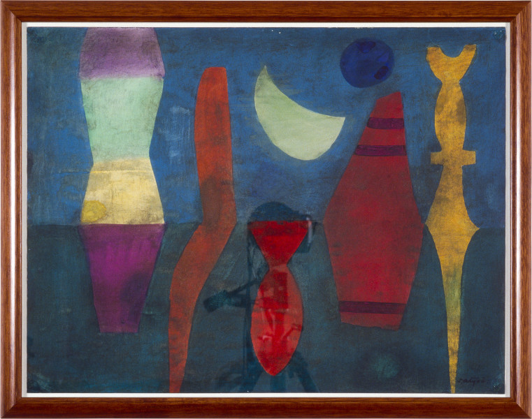 Sam Atyeo, Russia; gouache on paper; 65 x 50 cm