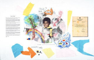 Tracey Moffatt Draw A Map, 2004; Colour inkjet print on archival paper; 118 x 75 cm; enquire