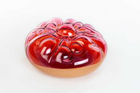 Patricia Piccinini Coral Coincidence, 2023; hand blown glass; 20 x 38.5 x 38 cm; more info; enquire