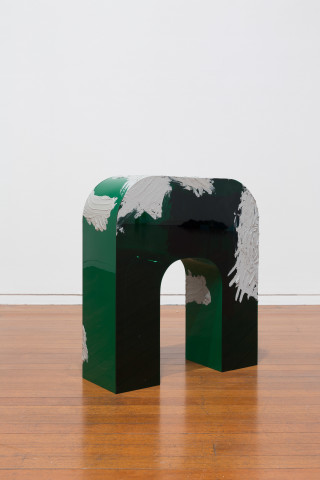 Mikala Dwyer Un, 2018; acrylic, flexible sealant; 70 x 63 x 23 cm; enquire