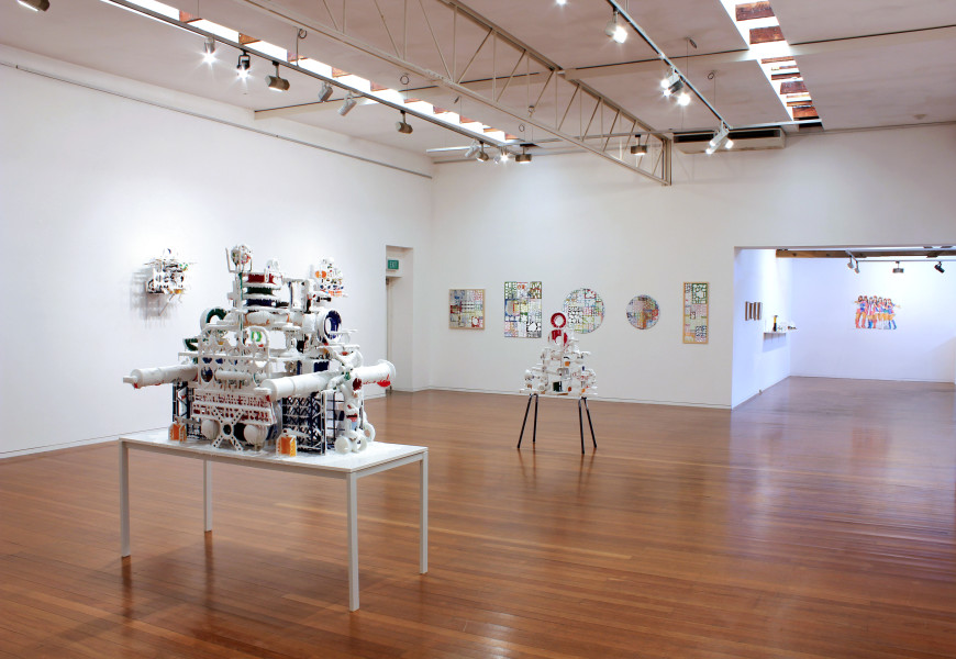 Exhibition view, Teppei Kaneuji, POST-NOTHING, Roslyn Oxley9 Gallery (11 August — 4 September 2011)