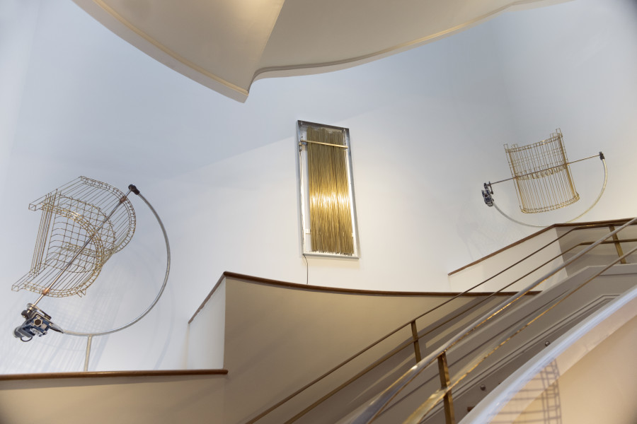 Installation view, Marley Dawson, ghosts, Phillips Collection, Washington D.C, USA, 2021