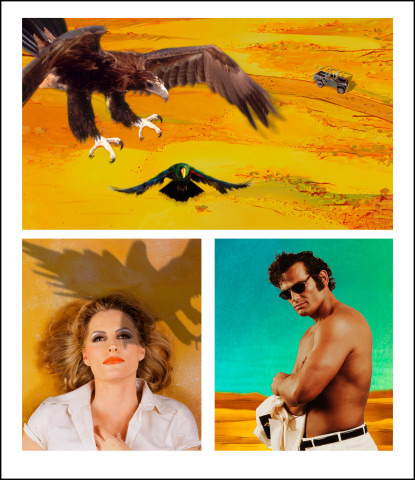 Tracey Moffatt Adventure Series 3, 2004; colour print on Fujiflex paper; 132 x 114 cm; Edition of 25; enquire