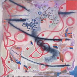 Gareth Sansom Untitled, 1987; oil on canvas; 137 x 137 cm; enquire