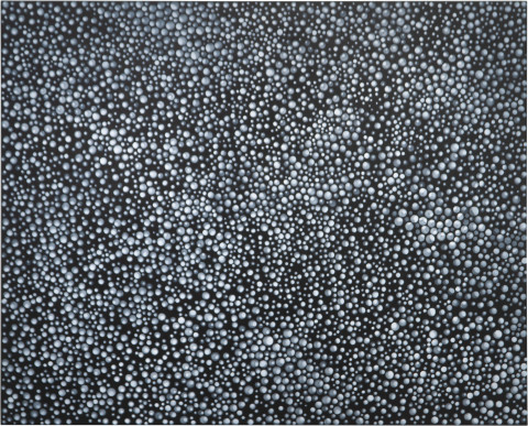 Yayoi Kusama INFINITY DOTS [OZSAI], 2007; acrylic on canvas; 130 x 162 cm; enquire