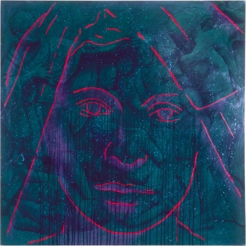 Mark Titmarsh I Know My Fate, 1988-89; acrylic on canvas; 170 x 170 cm; enquire