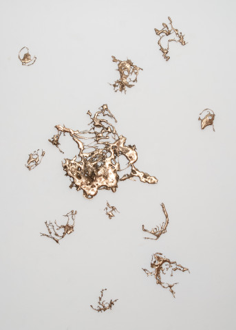 Lindy Lee Flowers Fall, 2009; bronze; 160 x 125 cm; enquire