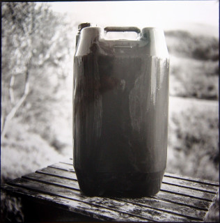 Bill Culbert Wet Plastic Bottle, France, 2002; silver gelatin prints; 40.5 x 40.5 cm; Edition of 25; enquire