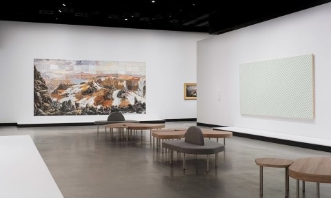 EXHIBITION: Imants Tiller' 'Mount Analogue' on display at HOTA, Gold Coast