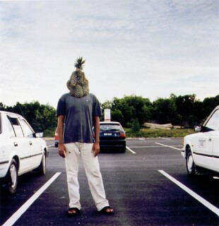 Simryn Gill 15, 1999-00; from the series A small town at the turn of the century; Type C photograph; 91.4 x 91.4 cm; 101.6 cm x 101.6 cm (paper size), edition of 5; Enquire