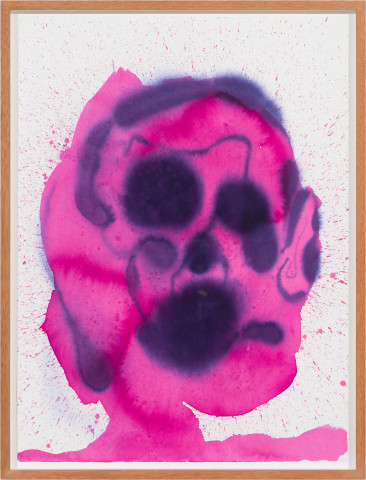 Tom Polo the understudy (pink performance), 2023; acrylic on paper; 81.5 x 62 cm; more info; enquire