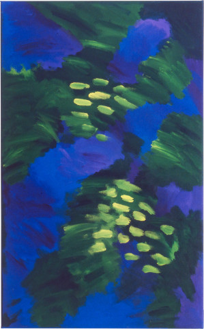 Linda Jackson Wildflowers, 1998; acrylic on canvas; 120 x 75 cm; enquire