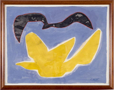 Sam Atyeo Ciel, 0; gouache on paper; 65 x 50 cm; enquire