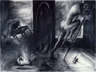 Ken Unsworth Untitled, 1987; charcoal on paper; 76 x 102 cm; enquire