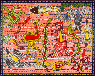 Robert Campbell Jnr Untitled 1.2.90, 1990; acrylic on canvas; 96 x 120 cm; enquire