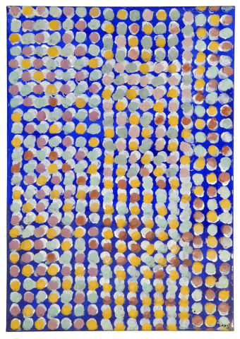 Angela Brennan Untitled (Blue II), 2007; oil on linen; 101 x 70.5 cm; enquire