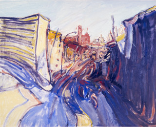 Kevin Connor Wentworth Avenue, 1984; oil on Belgian linen; 122 x 152 cm; enquire