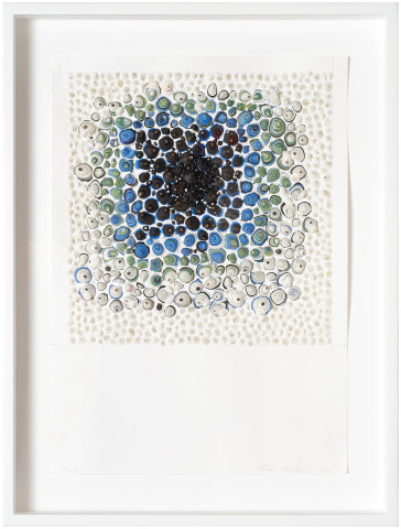 Rohan Wealleans Hole, 2014; paint on paper; 42 x 29.5 cm; enquire