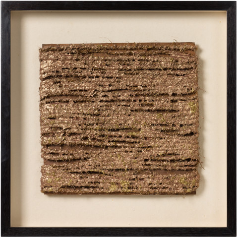 Kirtika Kain Namdeo, 2019; copper, rope, copper paint; 55 x 55 cm; enquire