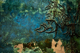 Kirtika Kain Chronicles, 2025; etched copper, oxidation, resin; dimensions variable, 6 plates, 200 x 100 cm each; enquire