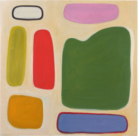 Angela Brennan White Painting, 1997; oil on canvas; 107 x 107 cm; enquire