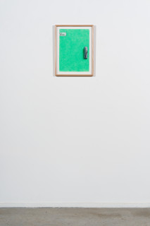 installation view; Callum Morton Door #8, 2025; pencil and gouache on paper; 42 x 30 cm; enquire