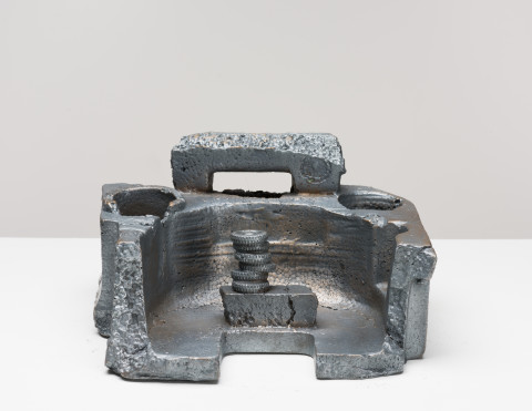 Fiona Hall Castles of Lost Destinies, 2015; Cat no. 14; Bronze; 12 x 22 x 20 cm; enquire