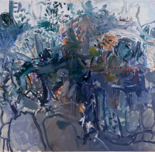 Kevin Connor Walk from the House (Morella Road), 1984; oil on Belgian linen; 91 x 91 cm; enquire