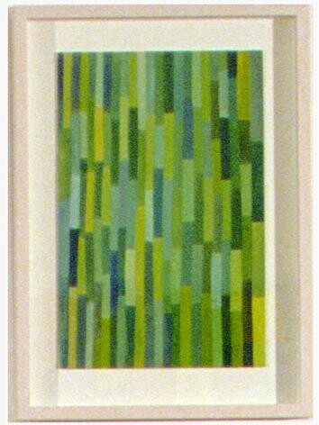 Lauren Berkowitz Puzzle #2, 2000; gouache on paper; 46 x 34 cm; enquire