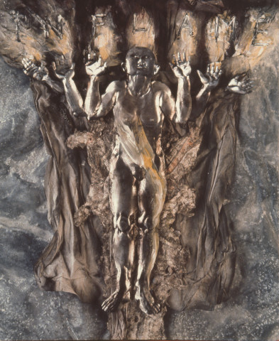 Fiona Hall INFLAME, 1989; Polaroid Photograph; 53 x 68 cm; series of 10 images; enquire