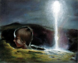 Louise Hearman Untitled #605, 1997; pastel on paper; 41 x 50 cm; enquire